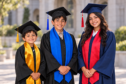 Paquetes fotográficos de graduación Preescolar · Primaria · Secundaria